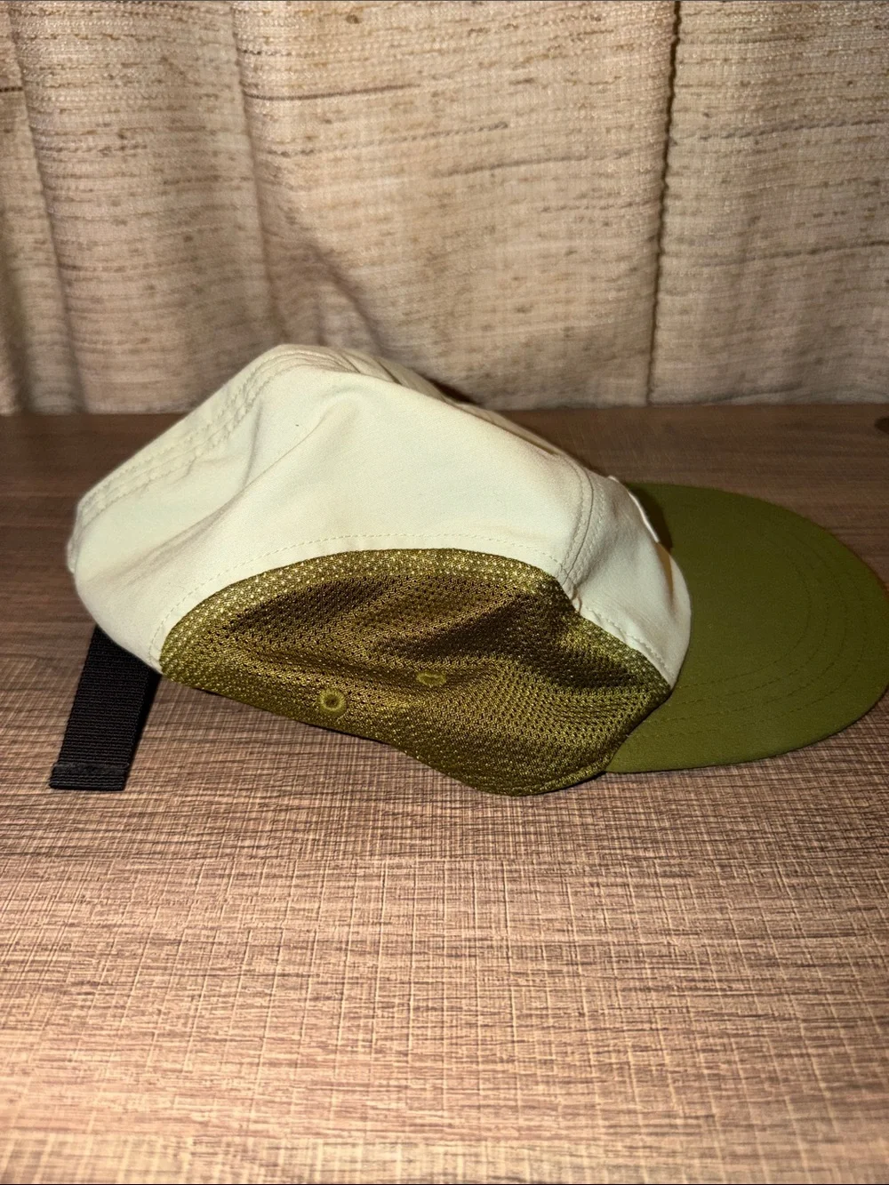 The North Face Olive Green Cream Mesh Camp Hat Cap One Size Unisex
